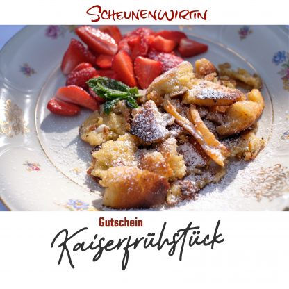 Gutschein Kaiserfrühstück